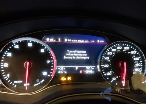 2016 Audi A6 3.0T Premium Plus из США, поврежденный, VIN WAUHGAFC0GN146656